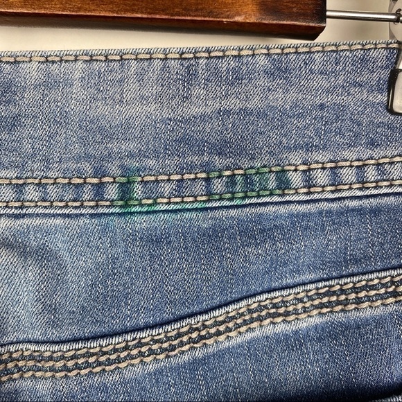 Maurices Distressed Skinny Jeans Women's Small Stretch Low Rise Faux Pockets - Picture 9 of 9